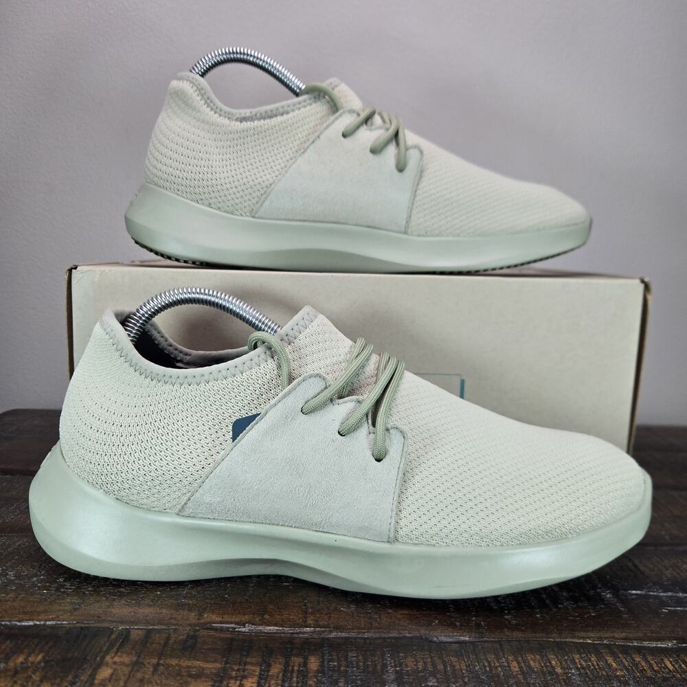 NEW Vessi Everyday Classic Womens Size 9 Waterproof Shoes Sneakers Safari Green